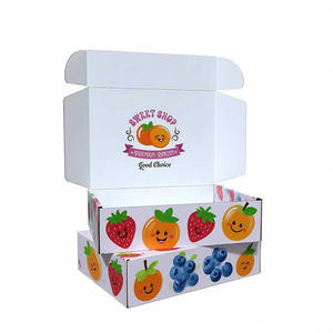 Venta Directa de Fábrica, Caja de Cartón Corrugado Personalizada, Caja de Correo Resistente <span class=keywords><strong>para</strong></span> Transportar Embalaje de Regalos - Product Image 4
