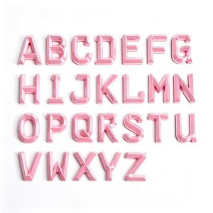 ตัวอักษรติดรถยนต์แบบมีกาวในตัว หลายสี แบบกำหนดเองได้ สำหรับตกแต่งตัวถังรถยนต์และป้ายทะเบียน - Product Image 5