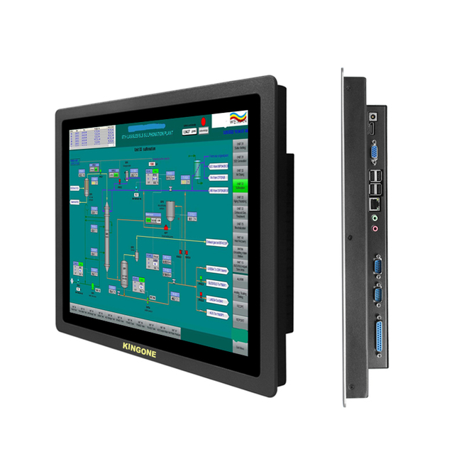 Cheap Plc Control Panels Manufacturers15 Inch Hmi Linux Wins Ip65 Waterproof 12 15 17 19 Inch Touch Panel Embedded Industrial Pc