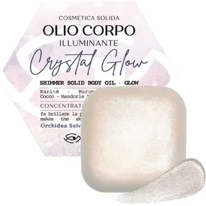 Sensi naturali bagliore di cristallo che illuminano olio solido crema per il corpo olio naturale olio abbronzante naturale - Product Image 1
