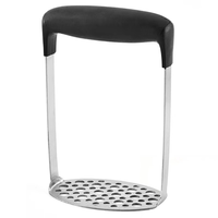 Populaire Professionele Resistente Mix En Hak Plastic Handvat Stamper Gemalen Rundergehakt Keukengerei Vlees Fruit Aardappel Chopper