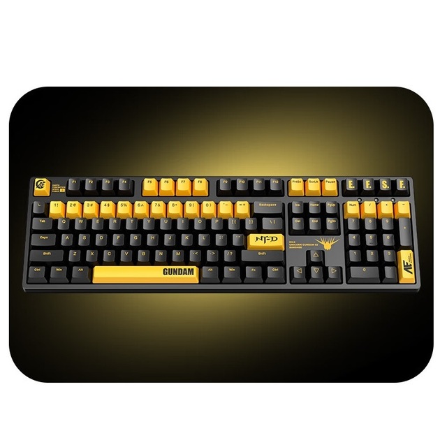 GUNDAM Keyboard Z98 Z200 W200 W210 Pro Gundam Zaku Mechanical Wireless Keyboard Gaming Office Wired Laptop Ergonomic Keyboard