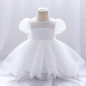 MQATZ Vestito <span class=keywords><strong>da</strong></span> <span class=keywords><strong>bambina</strong></span> in saldo, abito <span class=keywords><strong>da</strong></span> sposa gonfio per bambine, <span class=keywords><strong>vestiti</strong></span> <span class=keywords><strong>da</strong></span> festa per bambini, vestito <span class=keywords><strong>da</strong></span> neonata - Product Image 1