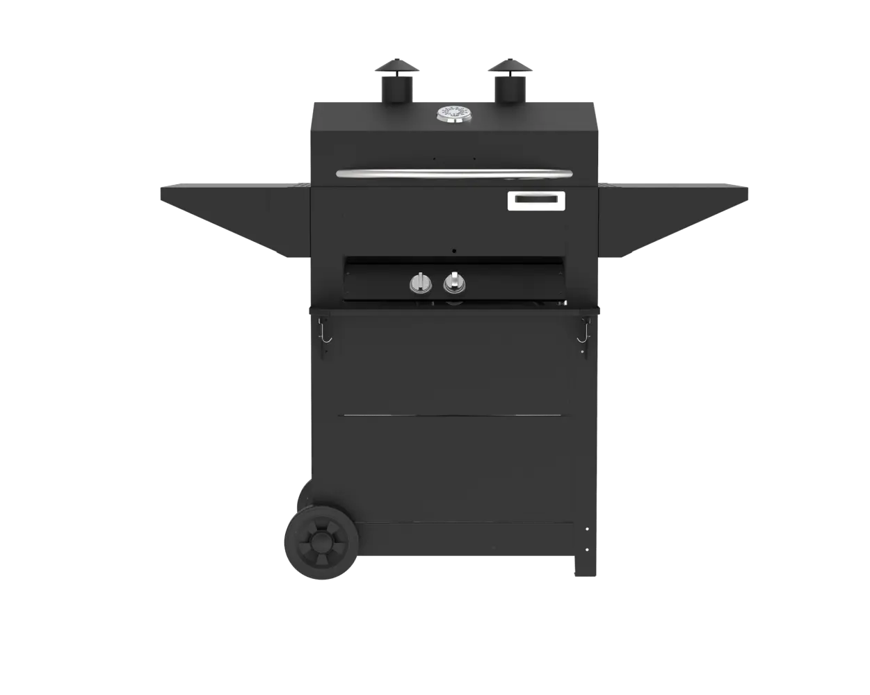 Tout nouveau grand fumoir commercial barbecue à gaz multifonctionnel