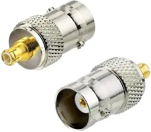 Rf Coaxiale Coax Adapter Bnc Vrouw Naar Mcx Mannelijke Connector Adapter