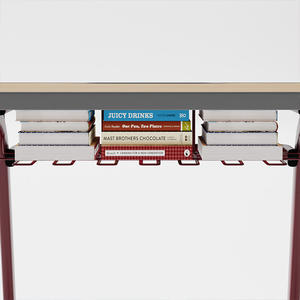 Ensemble bureau et chaise pour un seul élève, design ergonomique moderne pour la maison ou l'école, montage facile - Product Image 1