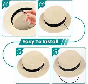 Cuerdas elásticas de macramé trenzadas con púas de 1.5mm de diámetro, extremos metálicos, correa extensora elástica para mascarillas, bolsas de fiesta DIY - Product Image 3