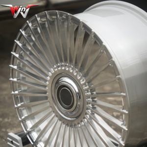 Jantes de voiture de luxe à 36 rayons, finition argent poli, 20, 21, 22 pouces, pour Mercedes-Benz, Land Rover, Rolls <span class=keywords><strong>Royce</strong></span> - Product Image 2