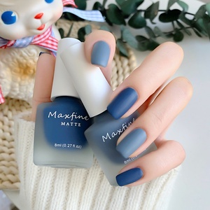 Vernis à ongles mat givré à base d'eau, non pelable, sans cuisson, séchage rapide, MF9003 – Meilleures ventes pour salons de manucure - Product Image 1