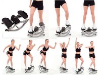 Appareil de fitness cardio RUIBU, équipement de musculation, entraînement d'équilibre, mini-gym, machine d'exercice pour le corps entier, stepper ab wave fast slim
