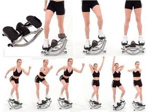 Appareil de fitness <span class=keywords><strong>cardio</strong></span> RUIBU, équipement de musculation, entraînement d'équilibre, mini-gym, machine d'exercice pour le corps entier, stepper ab <span class=keywords><strong>wave</strong></span> fast slim - Product Image 3