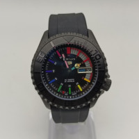 Montre automatique de sport SEILOCE, bracelet en caoutchouc, étanche 5 BAR, date automatique, mouvement NH36, montres de plongée pour hommes