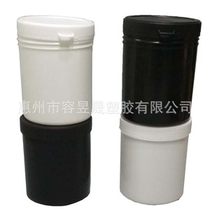 กระป๋องพลาสติก 1 ลิตร ฝาปิดแบบ Snap Top วัสดุ HDPE ป้องกันการปลอมแปลง ฝาเปิดง่าย บรรจุภัณฑ์ทั่วไป รูปทรงกระบอก - Product Image 5
