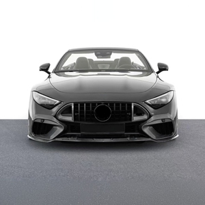 Kit de Carrocería de Fibra de Carbono Seca Estilo BS para <span class=keywords><strong>Mercedes</strong></span> <span class=keywords><strong>Benz</strong></span> SL43 <span class=keywords><strong>SL63</strong></span>, Incluye Alerón Delantero, Faldones Laterales y Difusor - Product Image 4