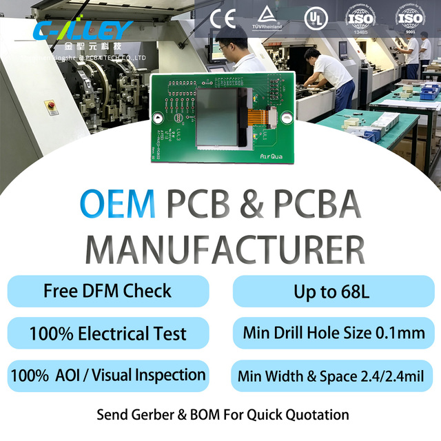 Custom Rigid-Flex PCB Board Polyimide FR4 Combined Flexible Rigid Circuit Board Manufacturer for Medical Device