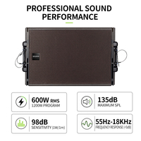 RAYHAYES KARA 112 Subwoofer passif professionnel portable en contreplaqué de bouleau écologique Impédance 8 ohms Puissance 1200W