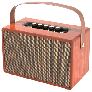 Bluetooth loa với HD âm thanh di động không dây lên đến 12h Thời gian chơi cho nhà/Bên/ngoài trời/bãi biển điện tử tiện ích Nâu - Product Image 1