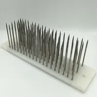 Hackle blanc avec pinces pour machine à tisser, crochets pour tresses, kit d'outils pour perruques