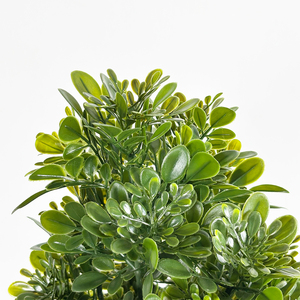 118cm artificiale foglie di tè albero finto pianta albero con vaso di plastica albero artificiale per la decorazione del giardino interno - Product Image 3