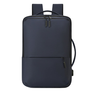 Laptop <b>Backpack</b> For Men Lightweight Business Travel Solid Color <b>With</b> Laptop <b>Compartment</b> Soft Handle Summer 2023 - Product Image 1