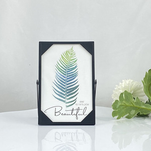 Bán buôn tùy chỉnh lớn nhất thanh lịch trang trí nội thất mạ Khung máy tính để bàn cho 5x7 ảnh kim loại sắt khung ảnh - Product Image 6