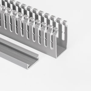 Dispositivo de protección de cables CE RoHS, prensaestopas grises de <span class=keywords><strong>PVC</strong></span>, 45x25mm, accesorios eléctricos, conducto de cableado de <span class=keywords><strong>Pvc</strong></span> - Product Image 2