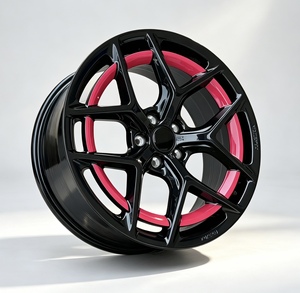 1 pièce Jantes monobloc forgées en alliage 5 branches concaves de course PCD ET CB personnalisés pour tuning automobile avec logo personnalisé - Product Image 2