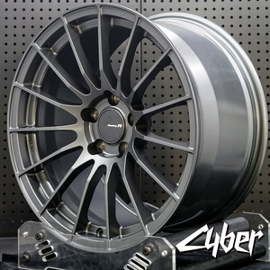 ล้อฟอร์จ อลูมิเนียมอัลลอยด์ ดีไซน์หน้าเว้า สำหรับ ENKEI RS05RR ขนาด 18 นิ้ว <span class=keywords><strong>สี</strong></span>สั่งทำพิเศษ <span class=keywords><strong>สี</strong></span>เงินด้าน <span class=keywords><strong>สี</strong></span>เทาปืน สำหรับ BMW M3 M4 - Product Image 1