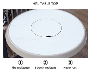 Ensemble de meubles de jardin imperméables en rotin design L, moderne et luxueux pour terrasse - Product Image 6