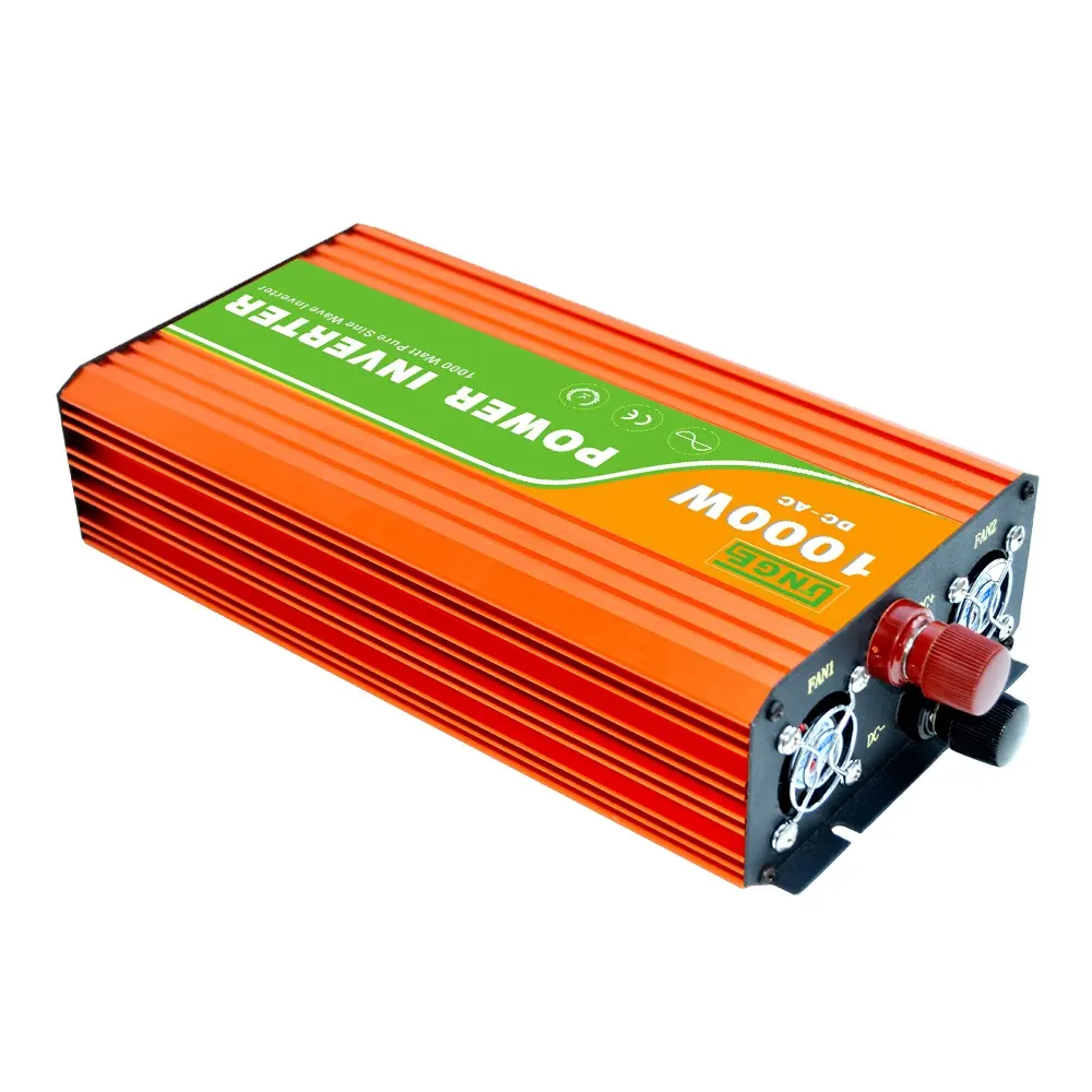 Inverter gelombang sinus murni, sistem daya inverter untuk tenaga surya, inverter gelombang sinus murni 12V 48V dc 220v ac 1000W 2000W 3000W