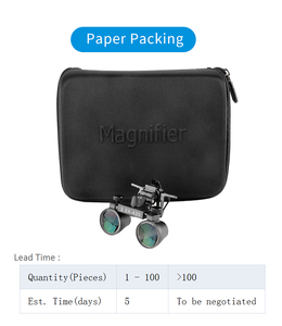 2.5X Clip portatile su occhialini dentali lenti d'ingrandimento occhialini chirurgici dentali occhialini binoculari lente d'ingrandimento per <span class=keywords><strong>occhiali</strong></span> vetro ottico - Product Image 6