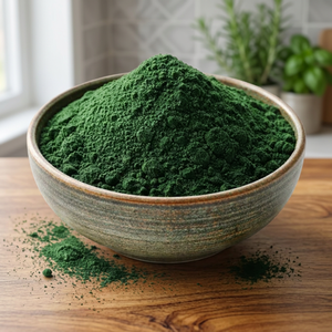 Poudre d'herbe d'orge pure de qualité alimentaire, algue verte naturelle pour smoothies, boissons, préparation culinaire et recettes bien-être - Product Image 6