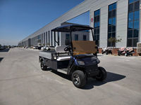 Voiturette de golf électrique, chariot de golf télécommandé avec frein à pédale, 3-4 places, moteur AC, vitesse 70 km/h, autonomie 90 km, véhicule routier classique