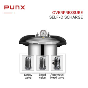 Apparecchiature sterilizzatori a vapore ad alta pressione portatili per i produttori di sterilizzatori ad alta pressione da laboratorio - Product Image 4