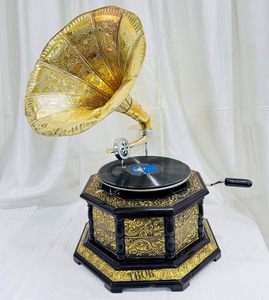Tourne-disque Gramophone Original/Fonctionnel, Support de Disque 78 RPM en Céramique 8g Écologique de Haute Qualité, Design Coastal - Product Image 3