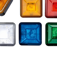 Feu arrière LED haute qualité pour camion, grande luminosité, universel, feu latéral arrière, feu stop et clignotant