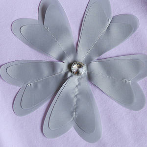 Ropa de Bebé, Nuevos Diseños de Vestidos Florales Morados, Falda y Camiseta con Estampado a Juego para Niñas - Product Image 4