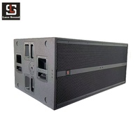Sistem PA SUB 9006 dengan Dua Subwoofer 18 inci, Set Speaker PA Subwoofer 18 inci Aktif