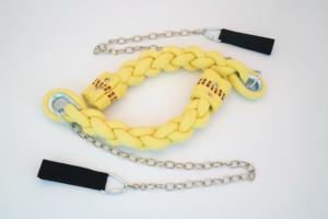 Poi de fuego profesional de cabeza grande para <span class=keywords><strong>malabares</strong></span> <span class=keywords><strong>con</strong></span> fuego, giros y arte circense - Equipo deslumbrante para espectáculos de fuego - Product Image 2