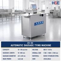 Nouvelle machine à lier les saucisses automatique HUAGANG en acier inoxydable 304 pour la transformation de la viande et des aliments, haute capacité