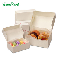 Boîtes rigides personnalisées en papier kraft 6x9x3, blanches/noires/rouges, avec fenêtre et compartiment, pour sushis et pâtisseries, finition mate gaufrée