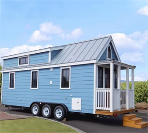Casa Móvil, Villa, Cabaña de Ocio Móvil, Anticorrosión, Alojamiento al Aire Libre, Sala de Actividades, Modelo de Hostal Integral NB-20, Personalizable - Product Image 3
