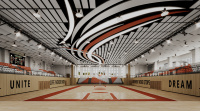 Matériaux de Traitement Acoustique pour Centres Sportifs : Absorbeurs Muraux, Nuages Acoustiques de Plafond, Diffuseurs pour une Clarté Sonore Optimale dans les Gymnases