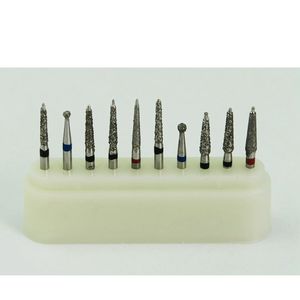 Ensemble de fraises diamantées à extrémité sûre fraises de préparation des dents pour la restauration postérieure antérieure - Product Image 4