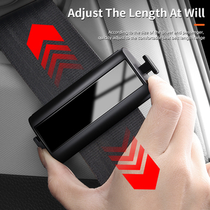 Custom <span class=keywords><strong>Car</strong></span> Logo Ajuste Cinto de Segurança de Limitadores Fixos <span class=keywords><strong>Clip</strong></span> - Universal Segurança Bloqueio Parar Anti Choke Redutor para Crianças Bebê - Product Image 4