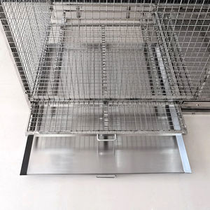 EUR PET en çok satan veteriner ekipmanları Pet yetiştiriciliği kuş kafesi ile 304 paslanmaz çelik papağan güvercin kafesi - Product Image 4