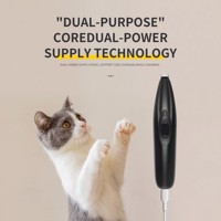 Tondeuse professionnelle rechargeable pour animaux de compagnie (chats/chiens) – Tondeuse de précision écologique en acier inoxydable pour pattes