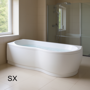 อ่างอาบน้ำวีนัส คอร์เนอร์ 170x70 ซม. แบบมีโครง ด้านขวา ความยาว 88 ซม. กว้าง 62 ซม. สูง 180 ซม. - Product Image 3