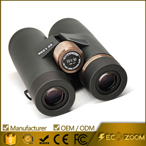 Binoculares prismáticos marinos 10X50 ED - Impermeables y antivaho con techo Bak4 para astronomía, observación de aves, viajes y pesca - Product Image 2