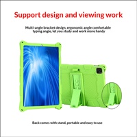 Étui antichoc en silicone pour tablette enfant, modèle exclusif, pour iPad A16 11e génération 11 pouces et 10,9 pouces (modèles 2022) avec support intégré
